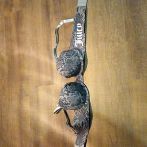 Faux snake skin pushup braw